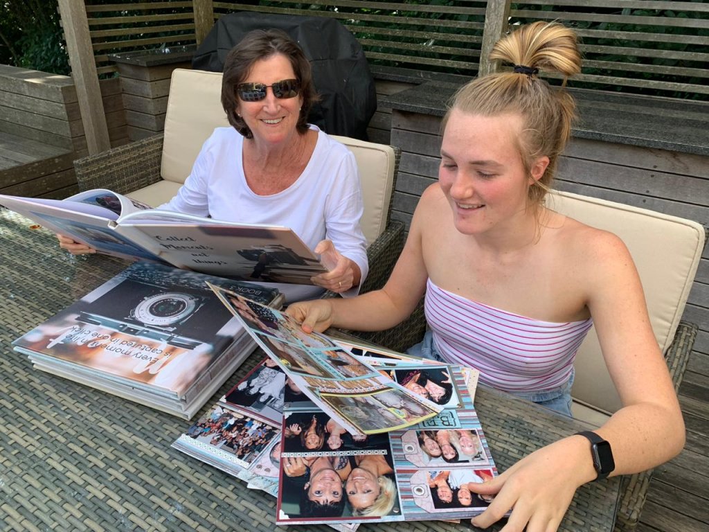 Scrapbook to Photobook sharing