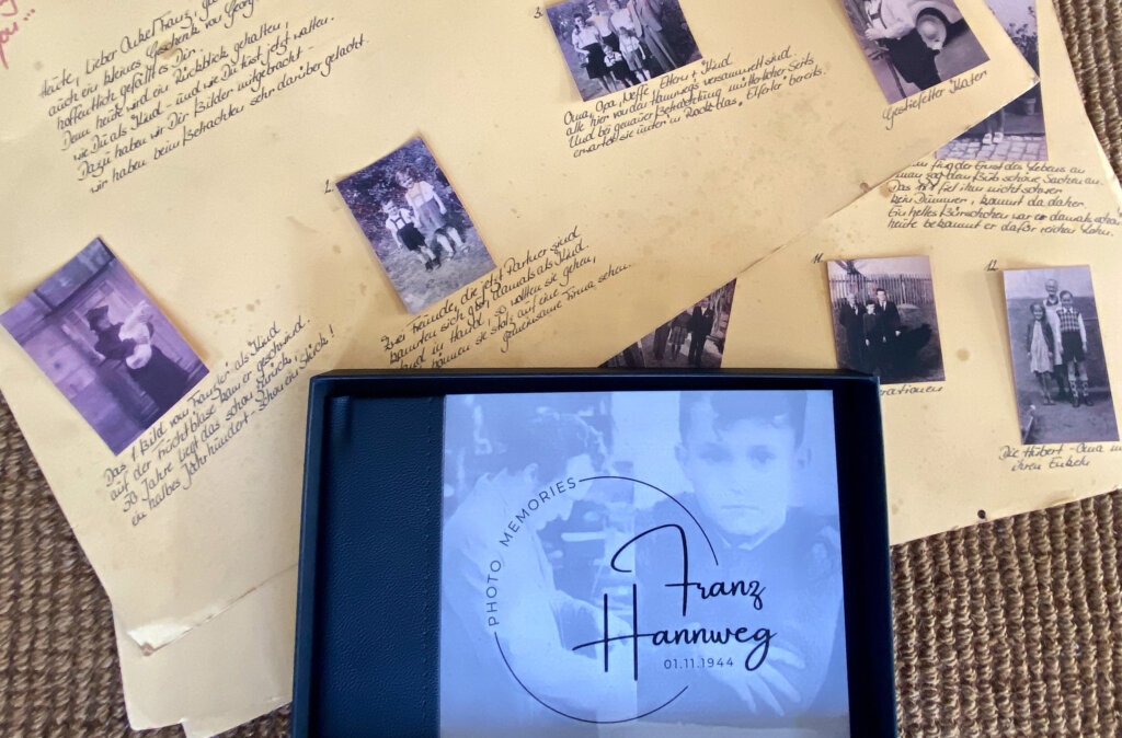 Historical Family photo book