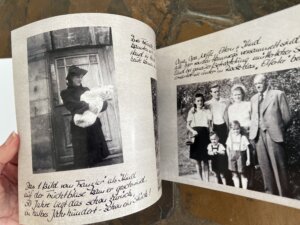 Historical Family photo book