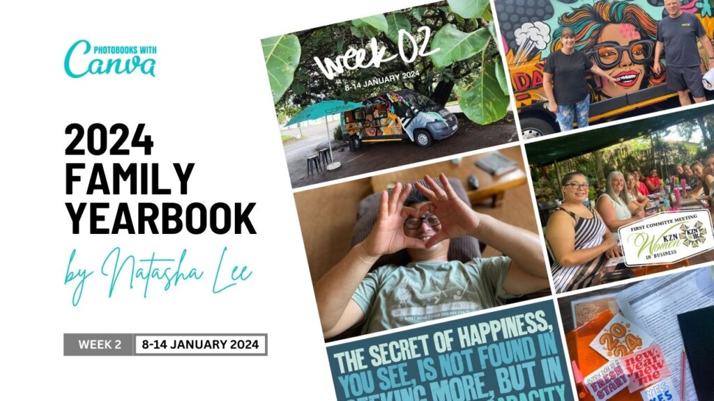 Project Life® 2024 Photobook with Canva | Week 1