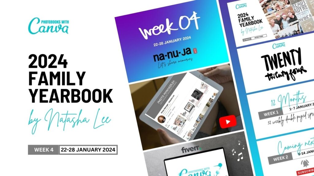 Project Life® 2024 Photobook with Canva | Week 4