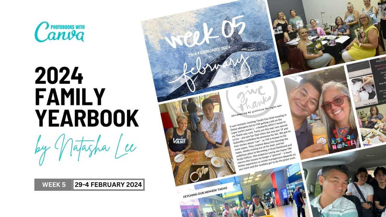 Project Life® 2024 Photobook with Canva | Week 5
