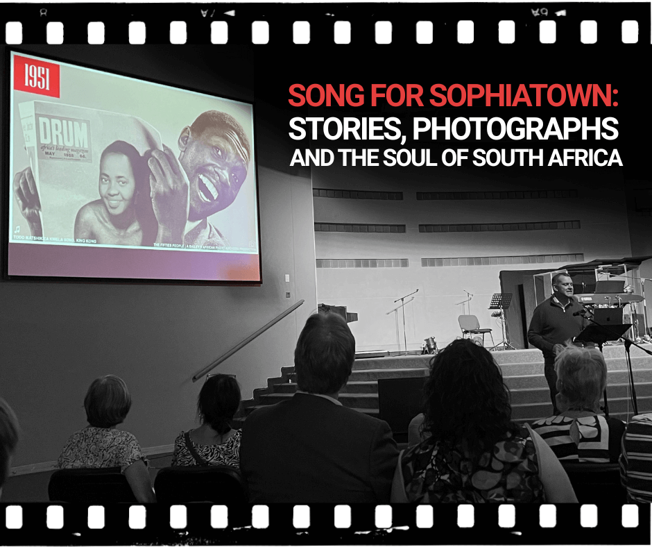 Michael Charlton Song for Sophiatown presentation Durban