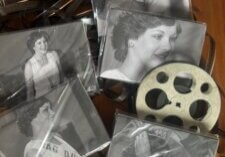 Original 1978 film reel and black and white photographic prints from Debbie's Rag Queen coronation at Bulawayo Tech vs Teachers College, Rhodesia, digitised and restored by Natasha Lee Your Photo Manager Durban South Africa
